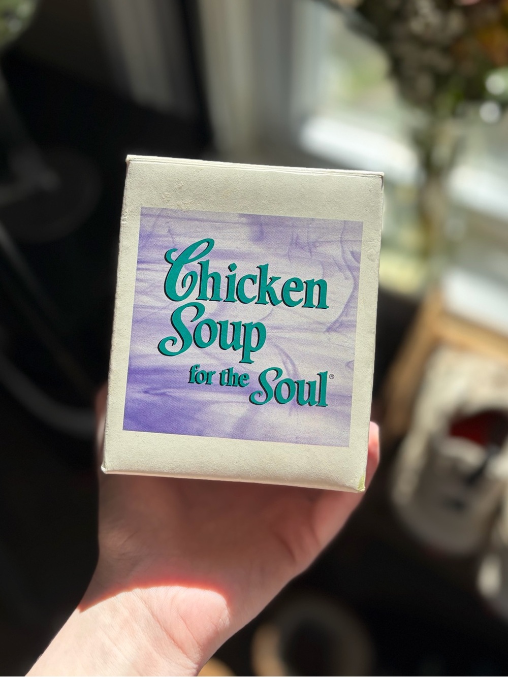 Vintage Chicken Soup for the Soul Mug & Mini Book Set 💜
